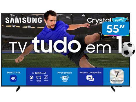 Samsung Smart TV 55" 4K UHD Crystal UN55U8600FGXZD